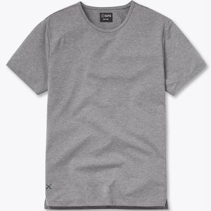 Cuts Clothing Split Hem Grey T-Shirt Size M